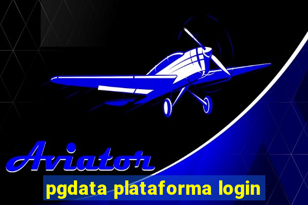 pgdata plataforma login